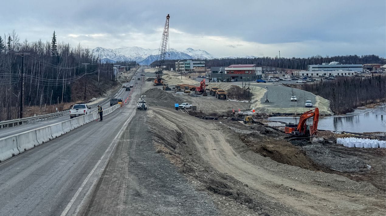 Construction kicked off in late February 2025 on more major work along Seward Meridian Parkway