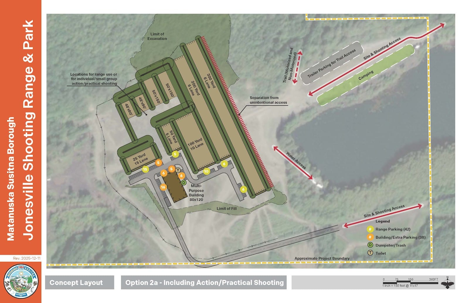 One proposed design for the new Jonseville Shooting Range and Park in Sutton