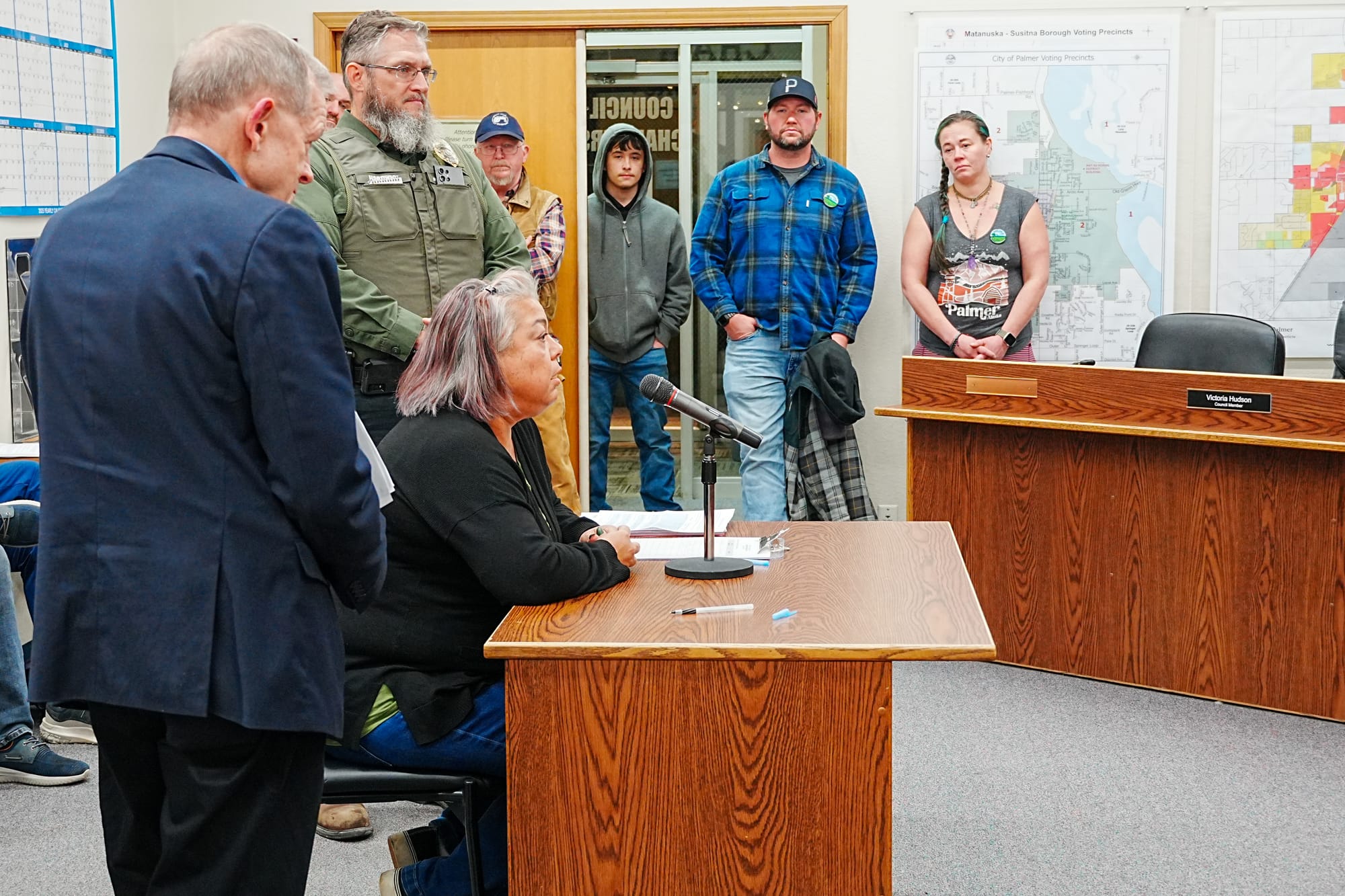 Mat-Su officials speak before the Palmer City Council