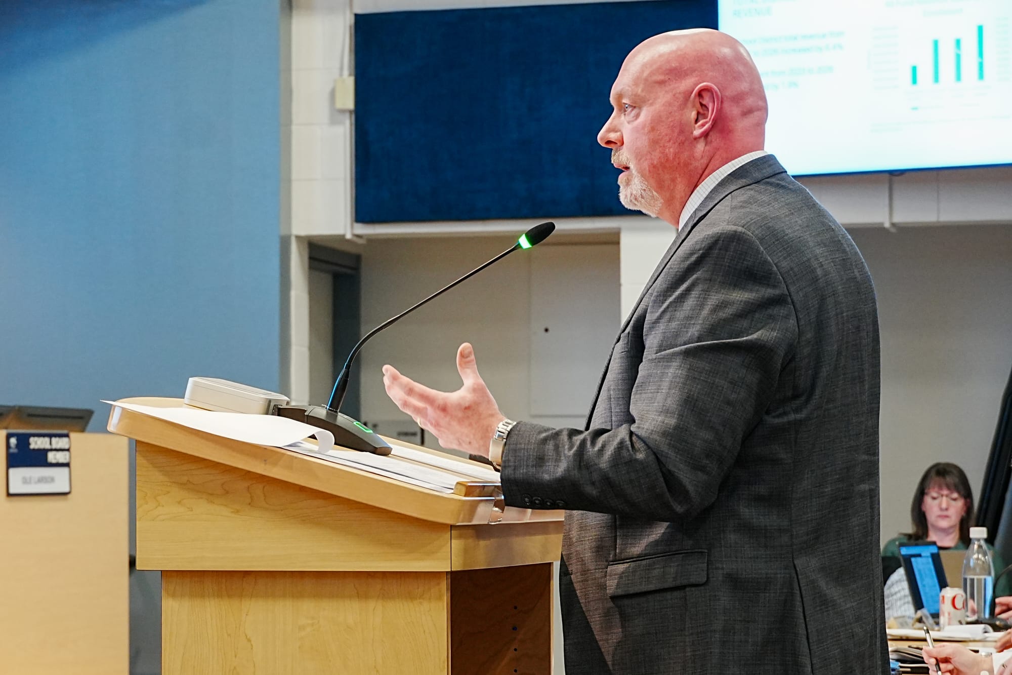 Matanuska-Susitna Borough Manager Mike Brown