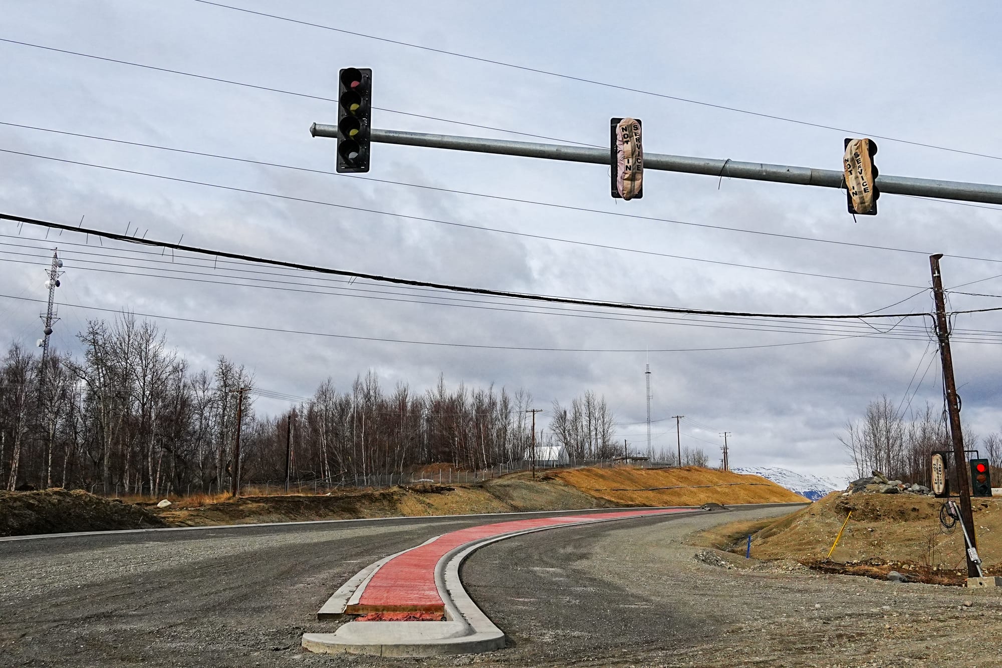 An extension of Seward Meridian Parkway north of Bogard Road