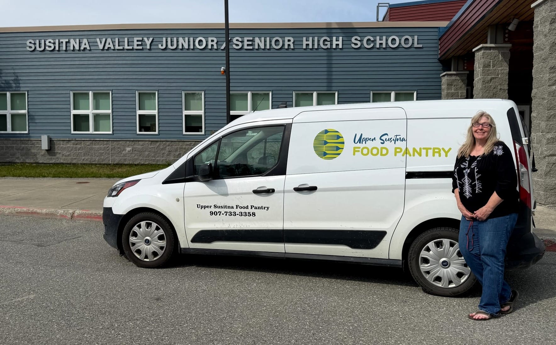 Upper Susitna Food Pantry Executive Director LouAnne Carroll-Tysdal