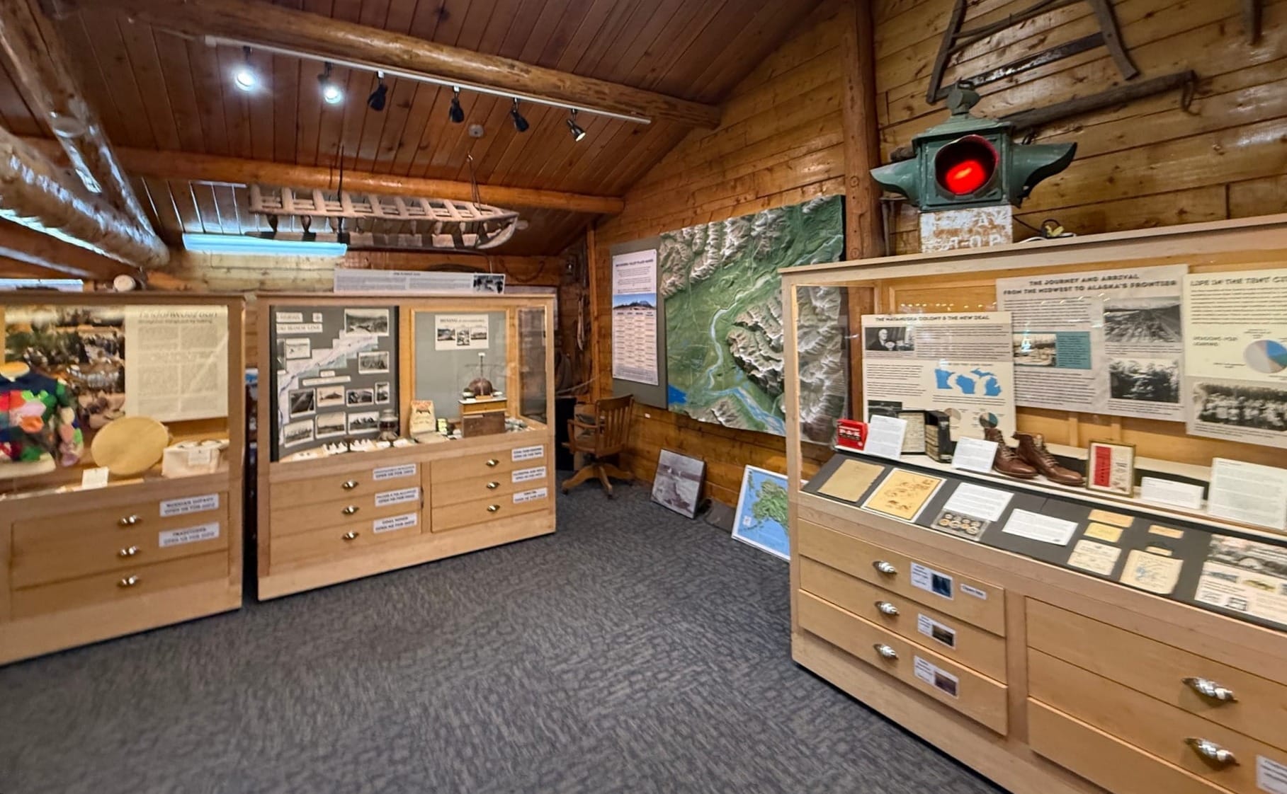 The current exhibit space in the Palmer Museum has remained the same for about five years
