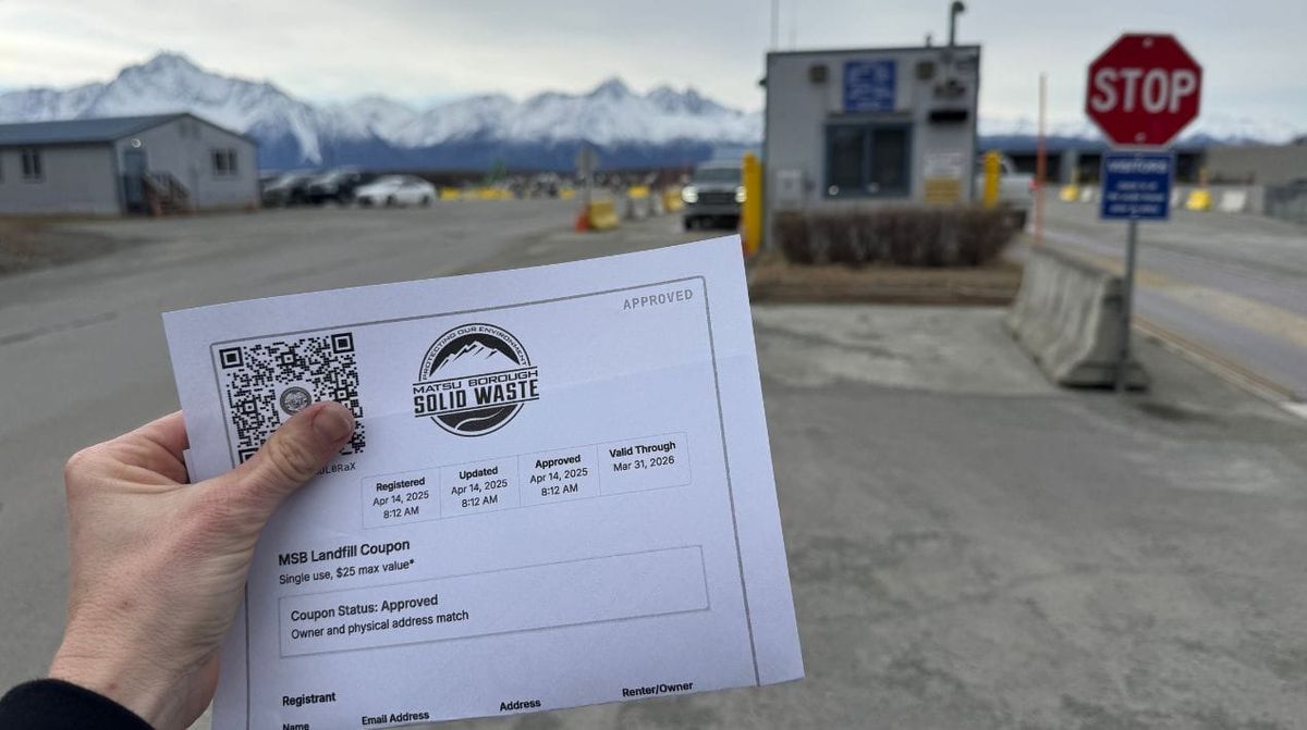 Free annual $25 Mat-Su landfill coupon now available