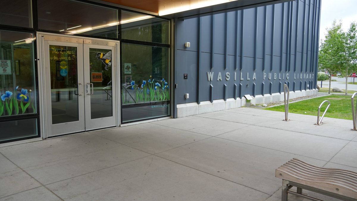 A proposed Wasilla Library expansion makes space for staff, sorting machine