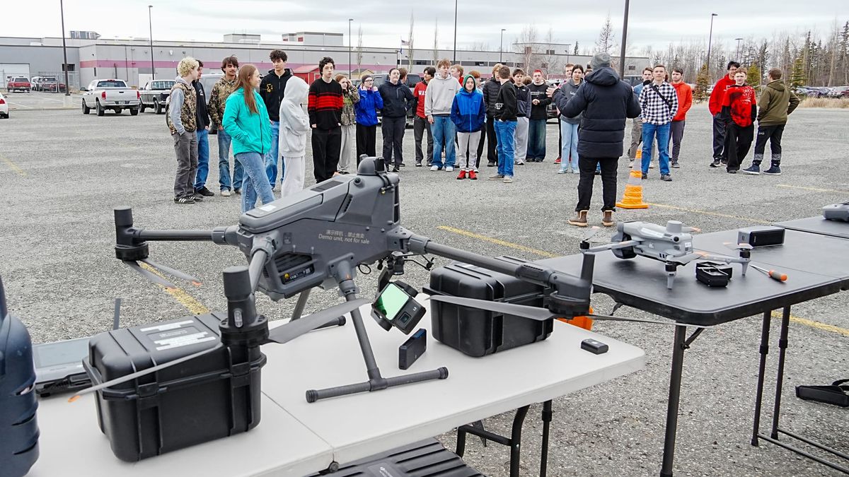 Mat-Su students get high-tech insight at first drone career day