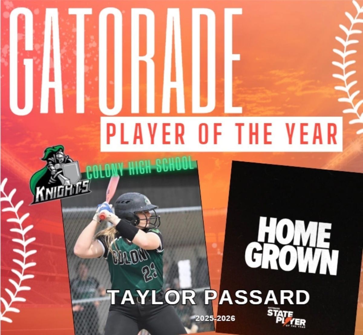 Colony High freshman named Gatorade Alaska Softball Player of the Year
