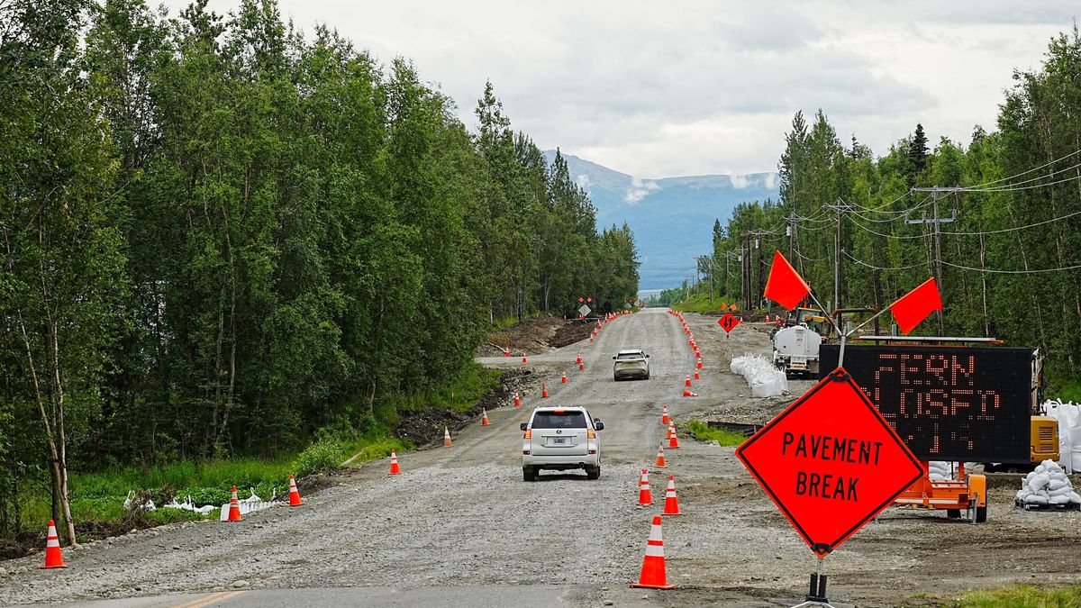 Detours ahead as road closures begin near Wasilla