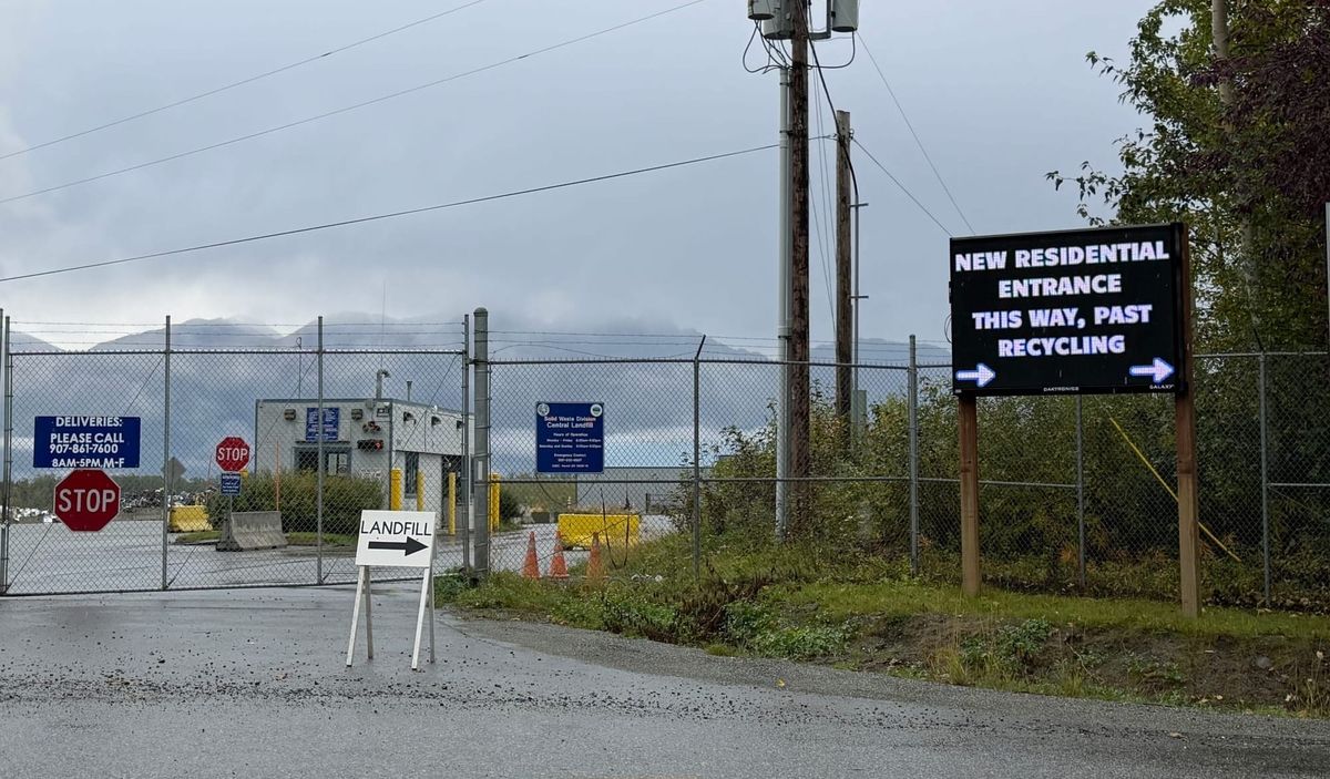 Mat-Su landfill says automated lane should reduce entrance delays