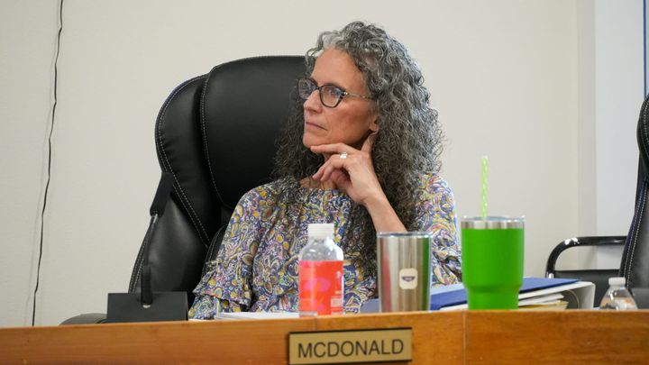 Houston Council member Sandy McDonald listens to an investigation discussion