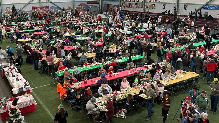 The Christmas Friendship Dinner held annually on Christmas Day