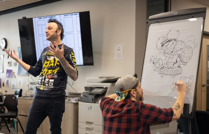 'Chickaloonies' artists bring creativity to Palmer with free comics workshop