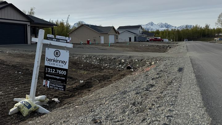 A new home for sale on North Cottage Hill Drive