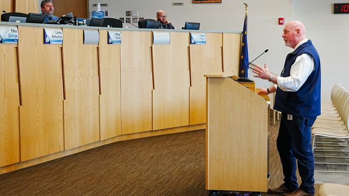Matanuska-Susitna Borough Manager Mike Brown presents his 2027 budget