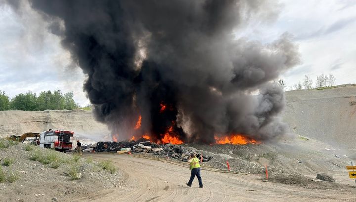 A June 23, 2026 blaze at the Matanuska-Susitna Borough Central Landfill