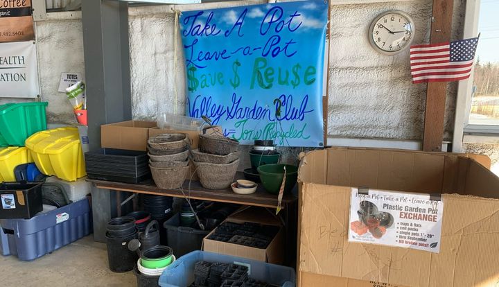 Valley Garden Club reuses garden plastics