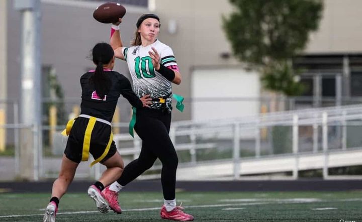 Bri Parrent of Colony finished the season ranked seventh in the country with 6,397 passing yards