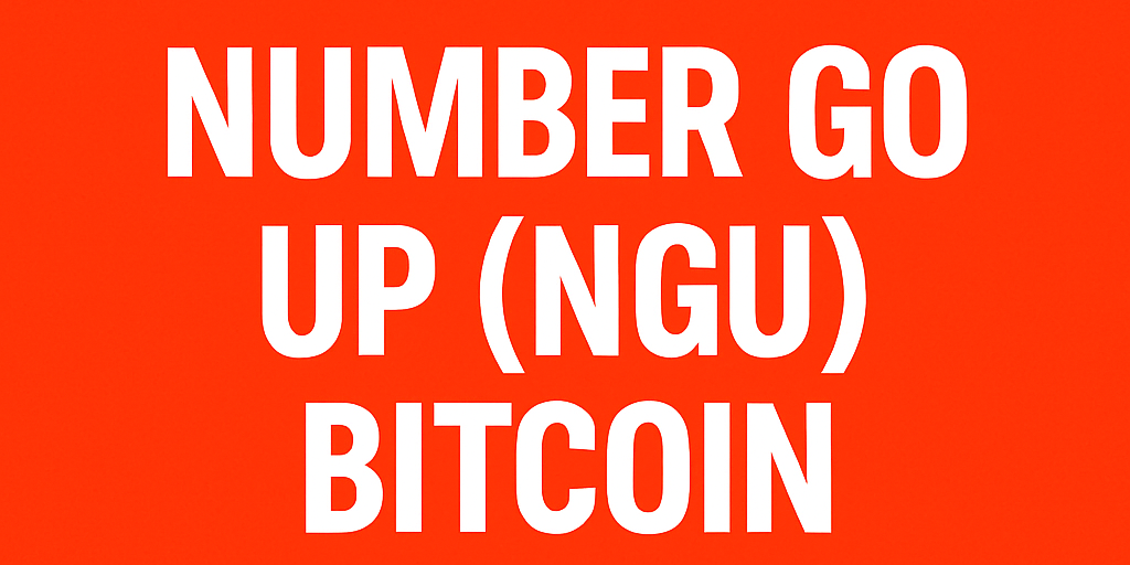 Number go up. Bitcoin Savings Technology
