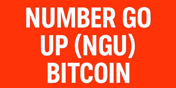 Number go up. Bitcoin Savings Technology