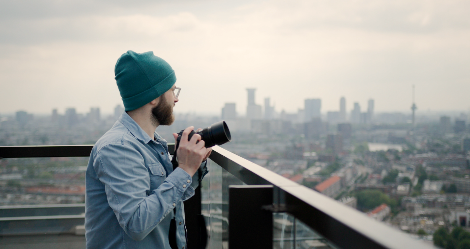 Photographer Jan Arsenovic in Rotterdam