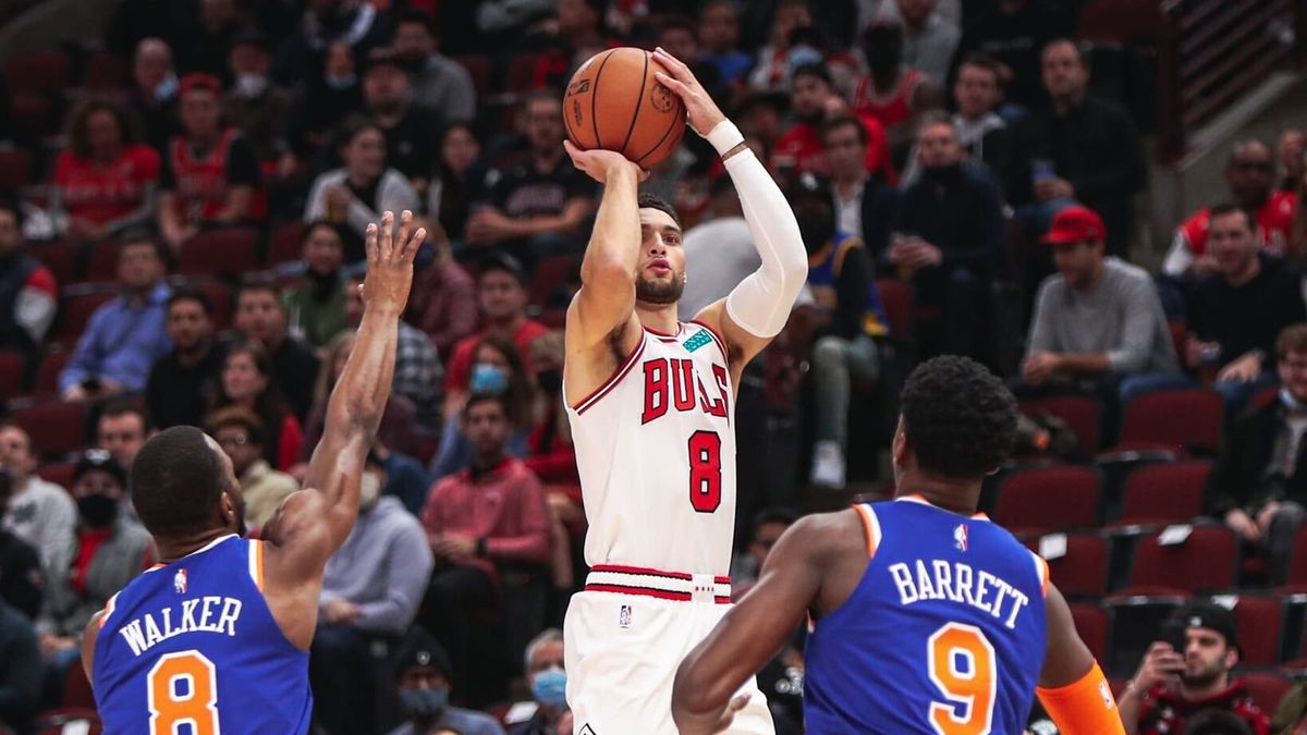 DeRozan, LaVine lead Bulls over Knicks, 109-103