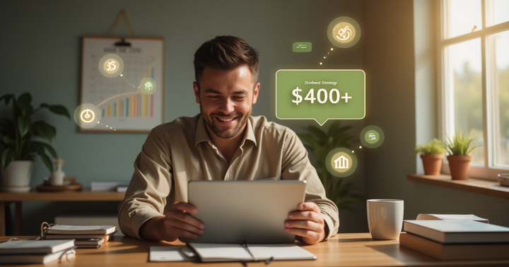 Newsletter 32: How to Generate $400/Month in Dividends (Starting With Less Than You Think)!