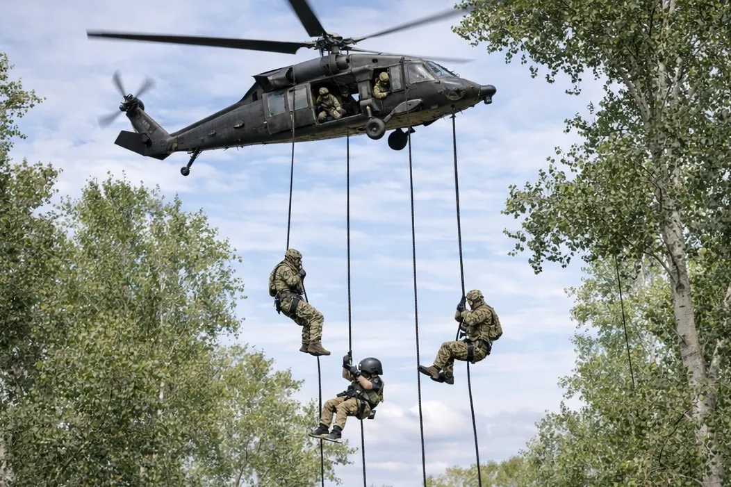 Attention-Starved Ketchum Dad Flies Daughter to School on Black Hawk Helicopter