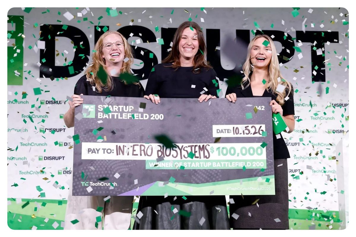 TechCrunch Disrupt 2026: Lab-Grown Gut Tissue Wins the Battlefield Cup