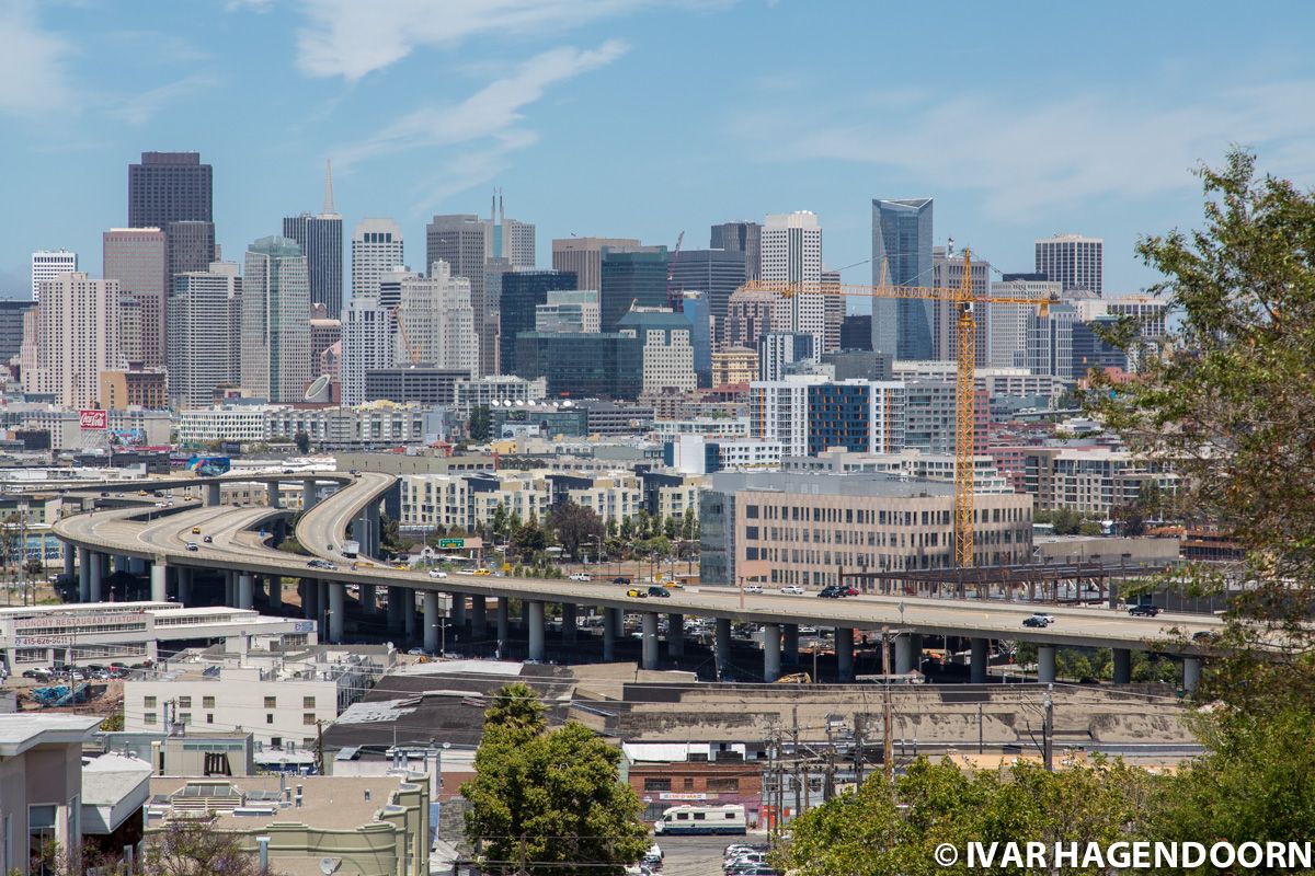 View of San Francisco from Potrero Hill