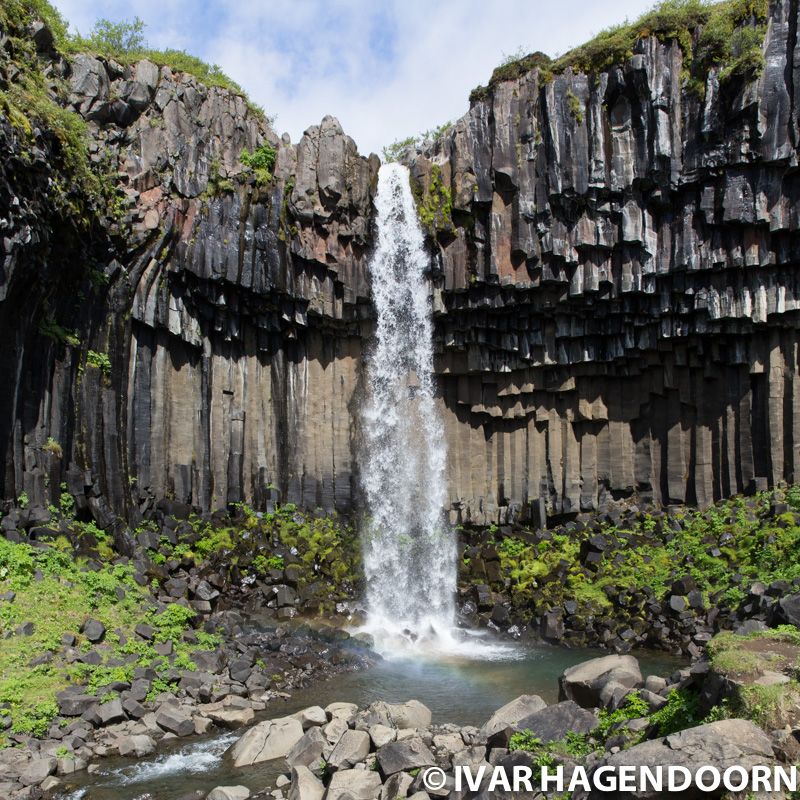 Svartifoss waterfall
