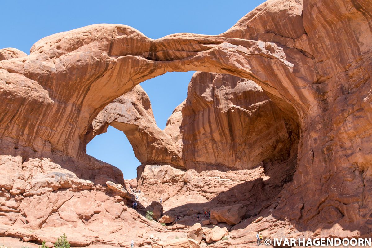 Double Arch in Arches National Park