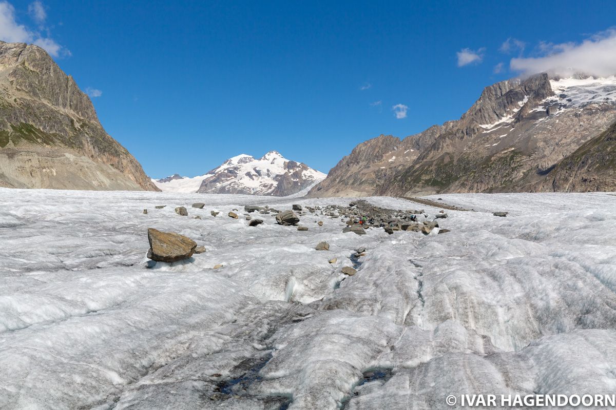 View from the Aletschgletscher