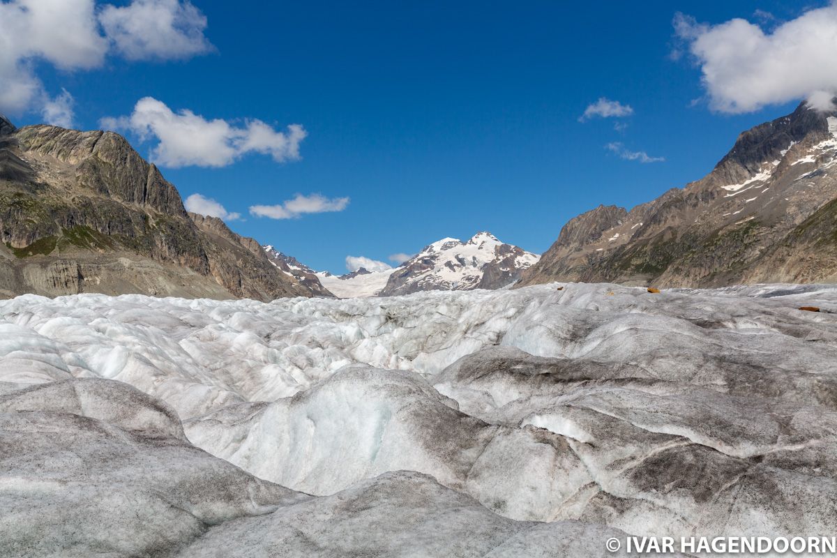View from the Aletschgletscher