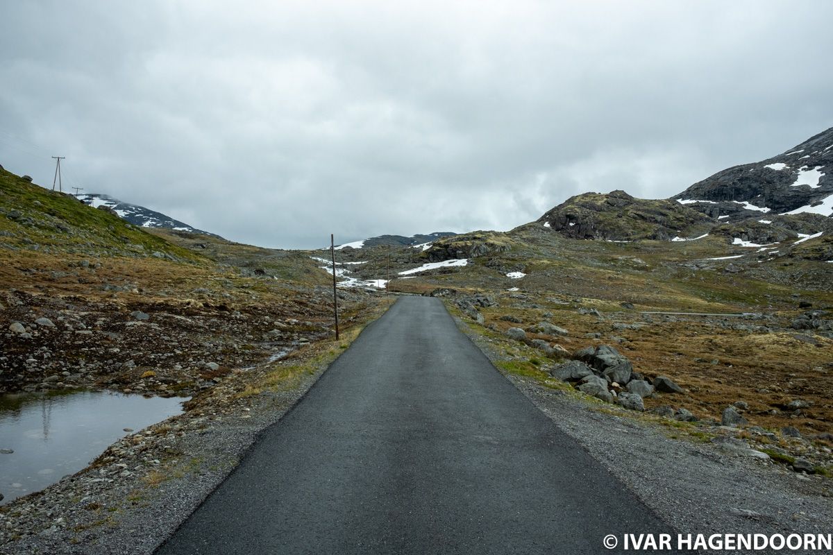 The road to Leirvassbu, Jotunheimen National Park, Norway