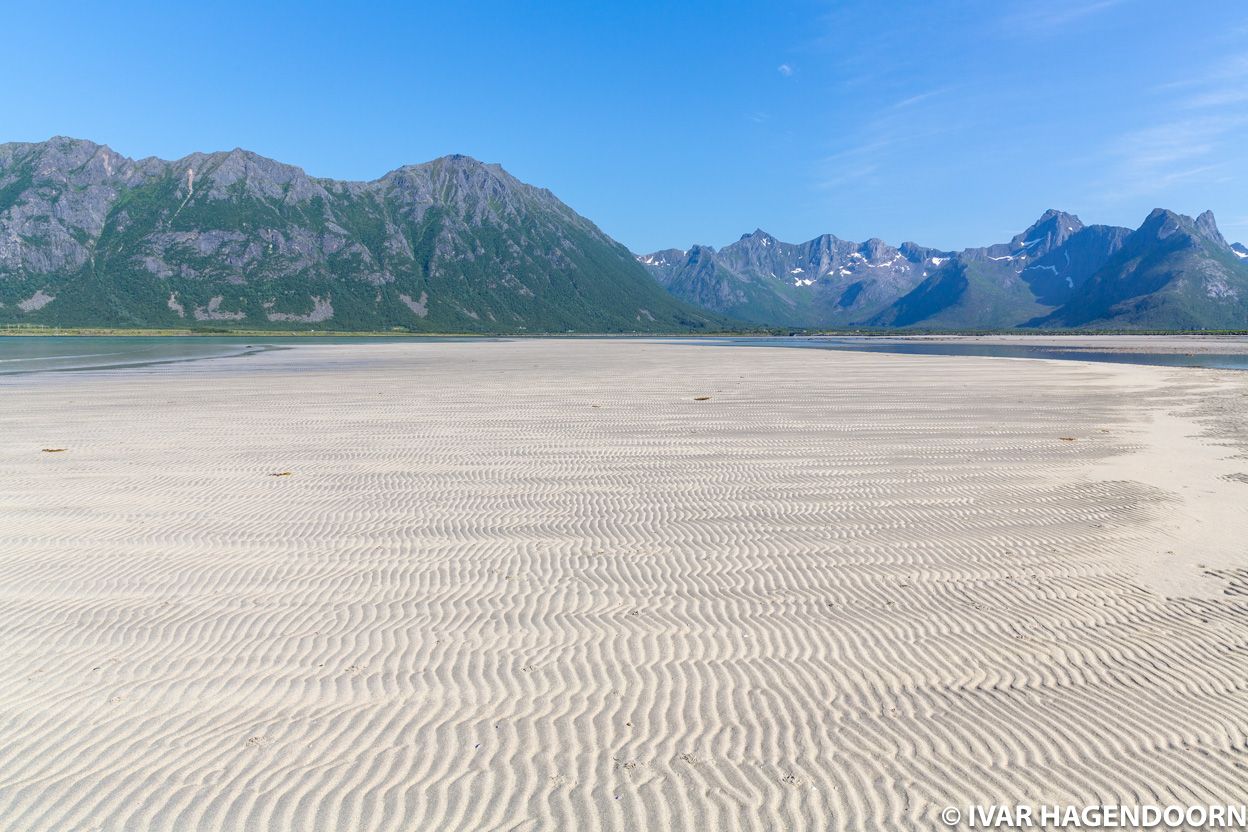 Grunnførfjorden beach Lofoten