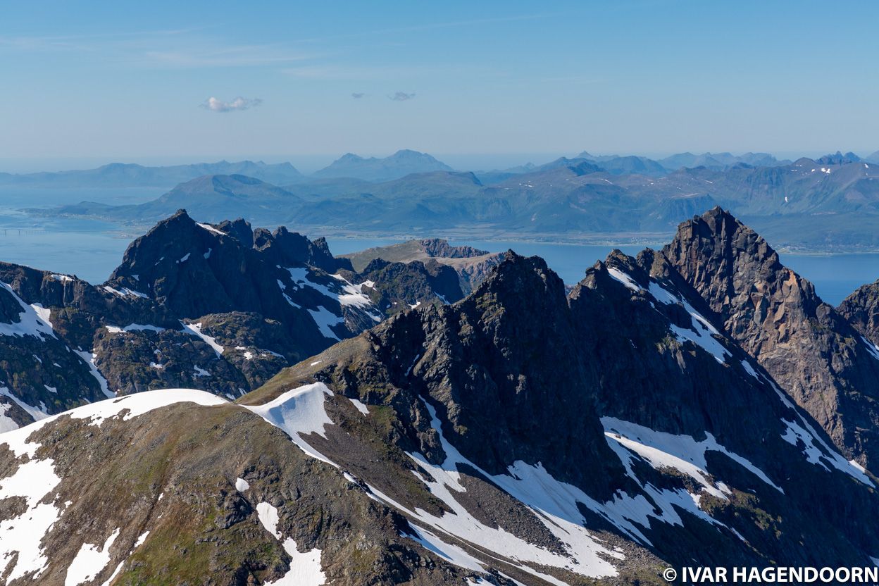 View near the top of Møysalen