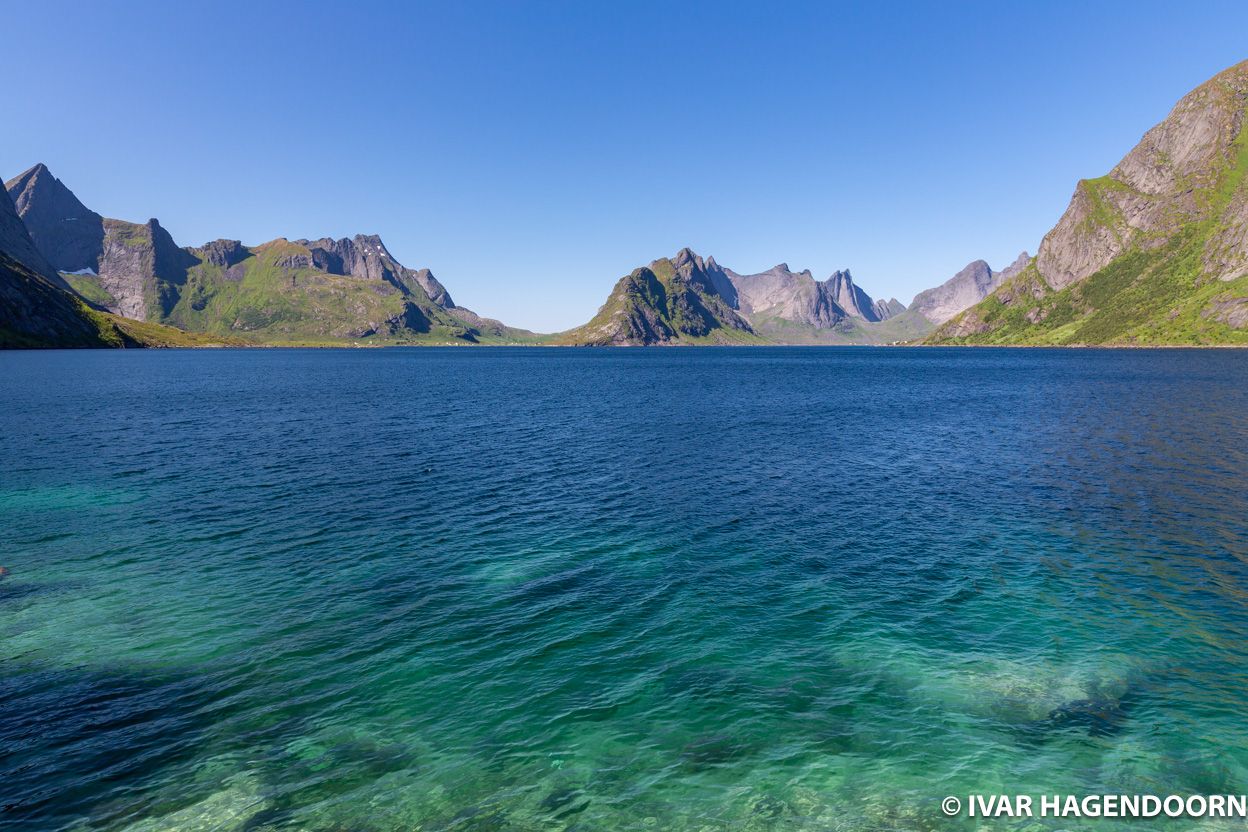 A lake near Reine, Lofoten