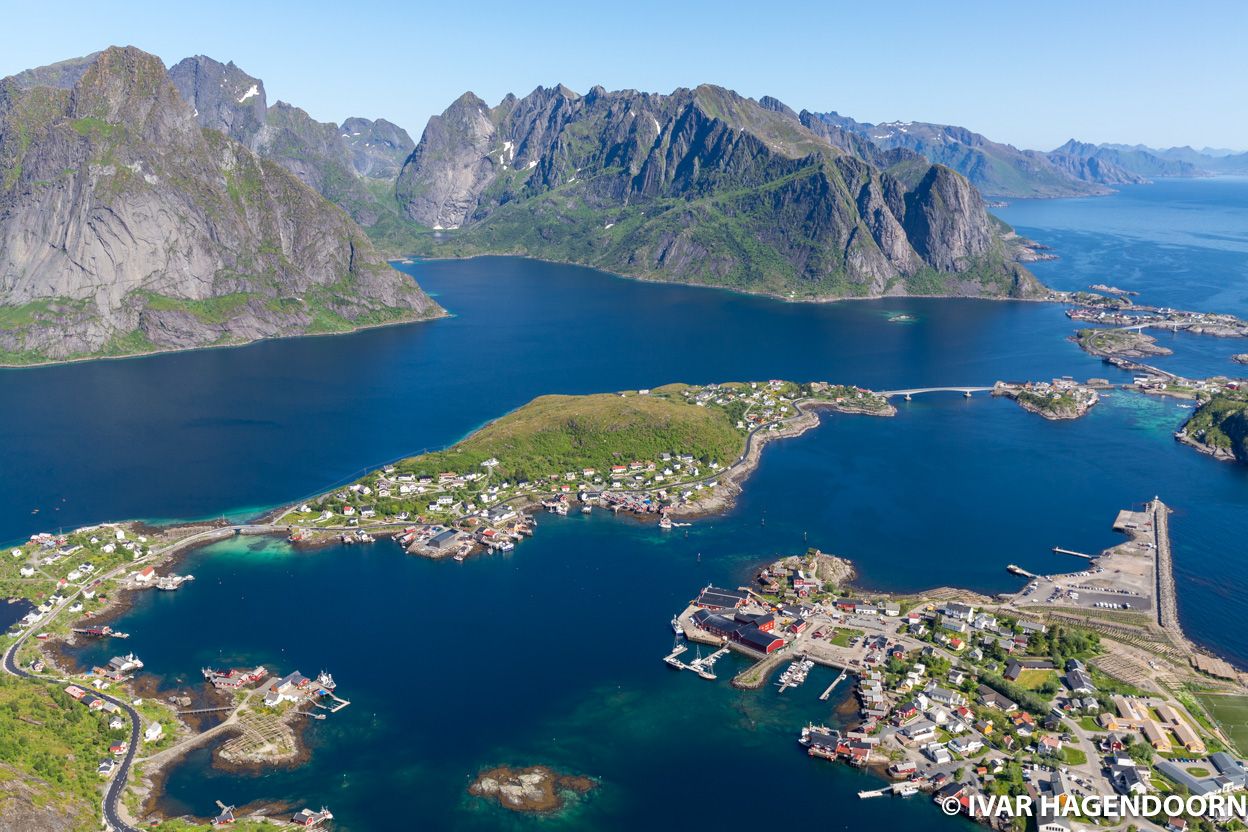View from Reinebringen, Lofoten
