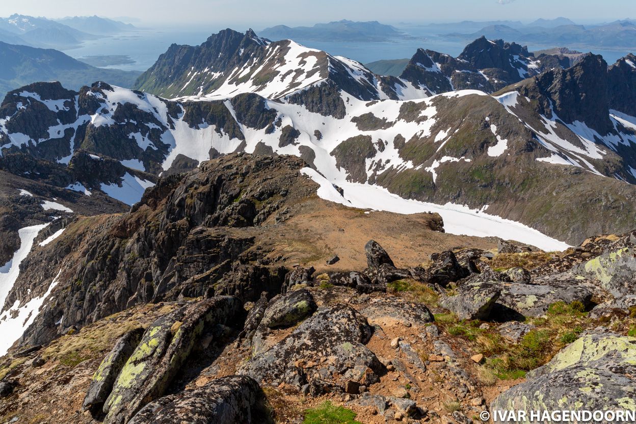 Near the top of Møysalen