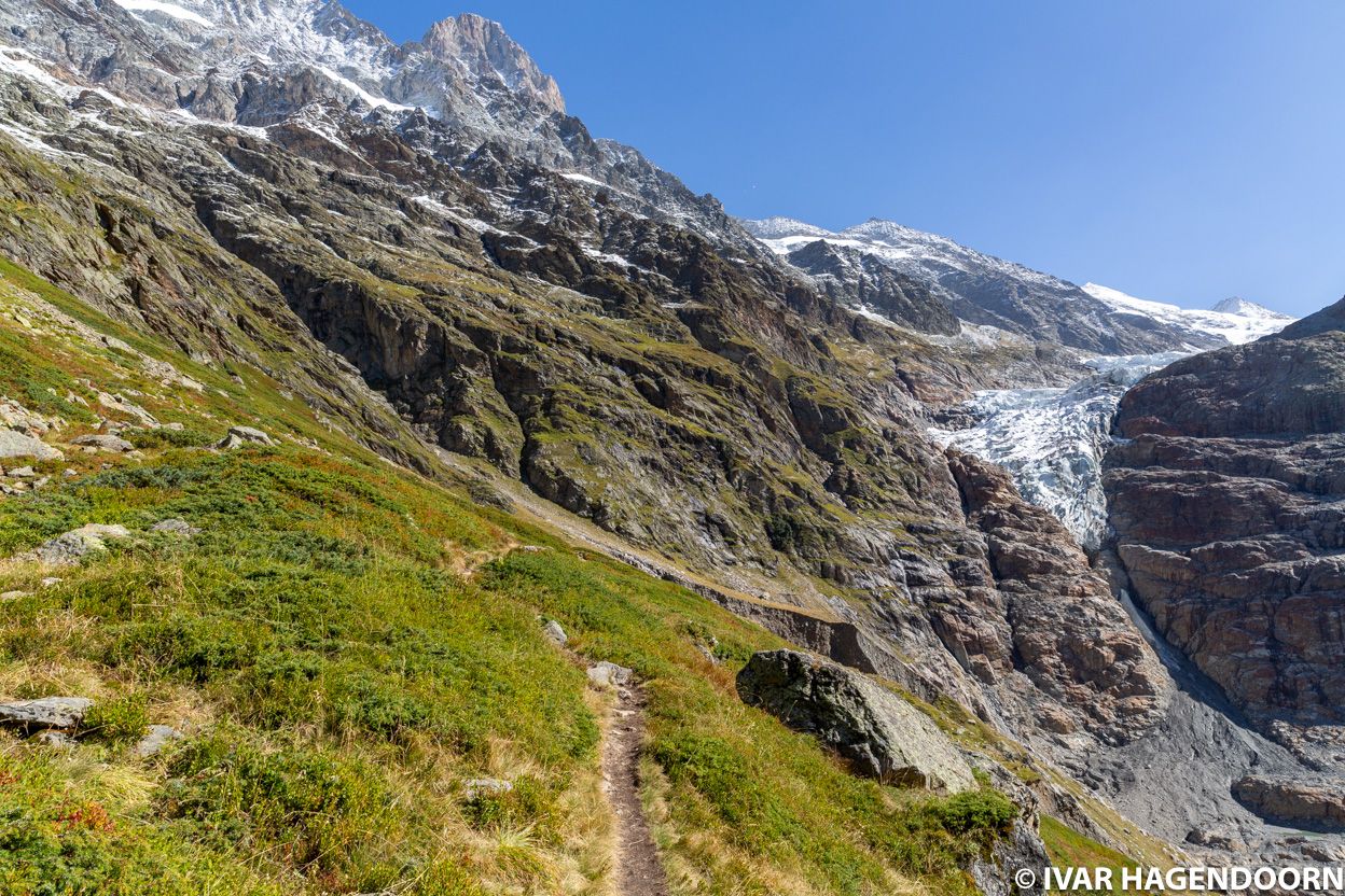 Trail to the Schreckhornhütte