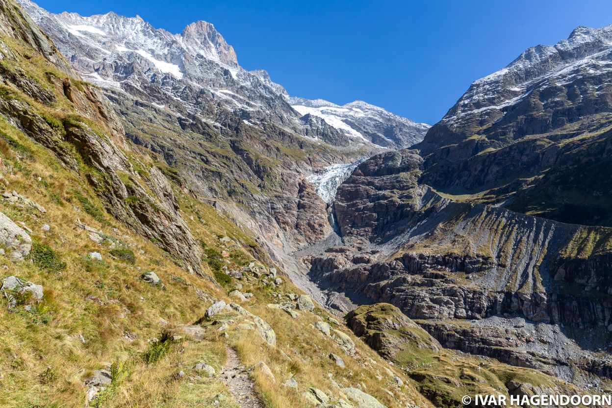 Trail to the Schreckhornhütte