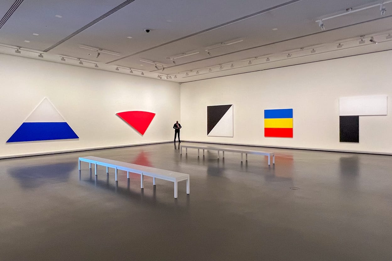 Ellsworth Kelly at the Fondation Louis Vuitton