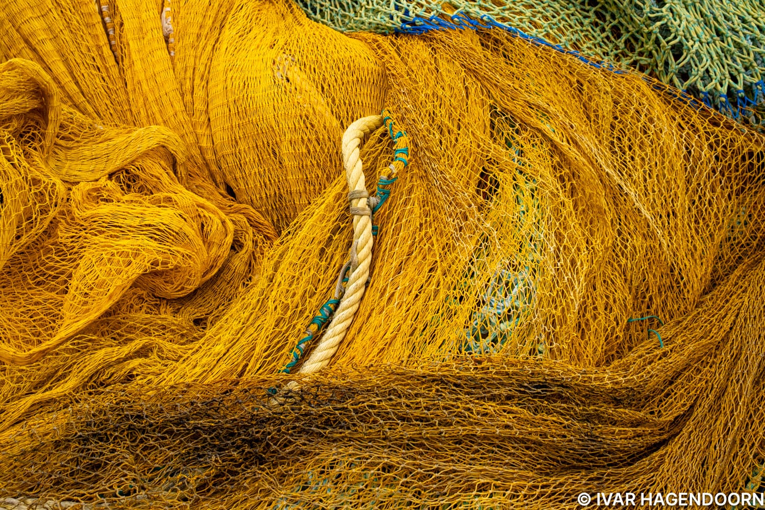 close-up of fishing equipment