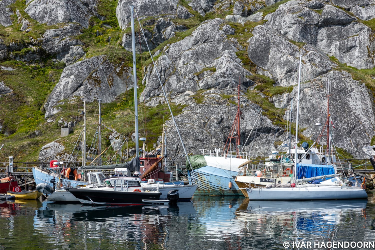 The harbour of Nuuk, Greenland