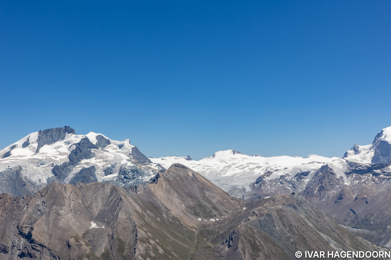 View from the summit of Mettelhorn