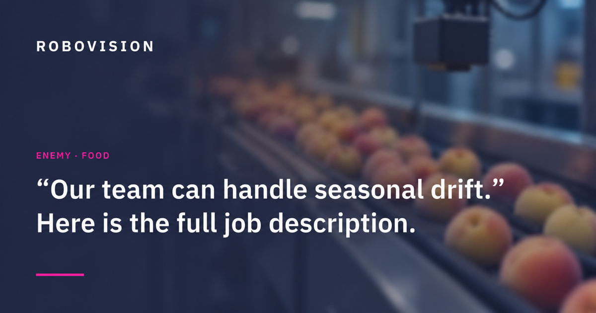 Our Team Can Handle Seasonal Drift. Here Is the Full Job Description.