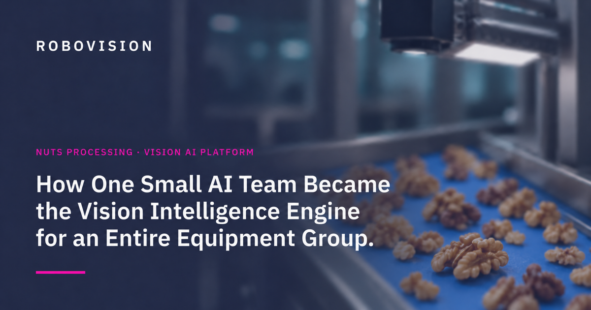 How One Small AI Team Became the Vision Intelligence Engine for an Entire Equipment Group