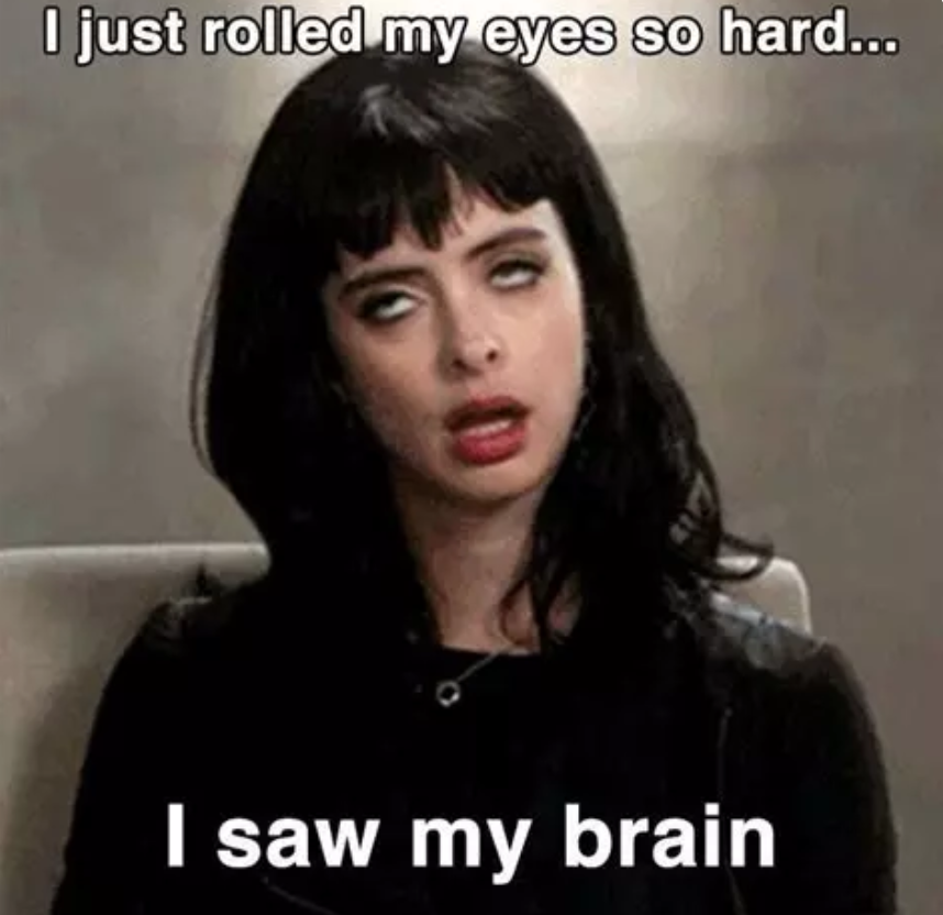 Repeat after me, good and bad days cluster (responding to a garbage chart)