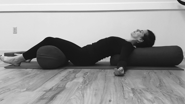 Heart Opener: Supine Supported Thoracic Extension
