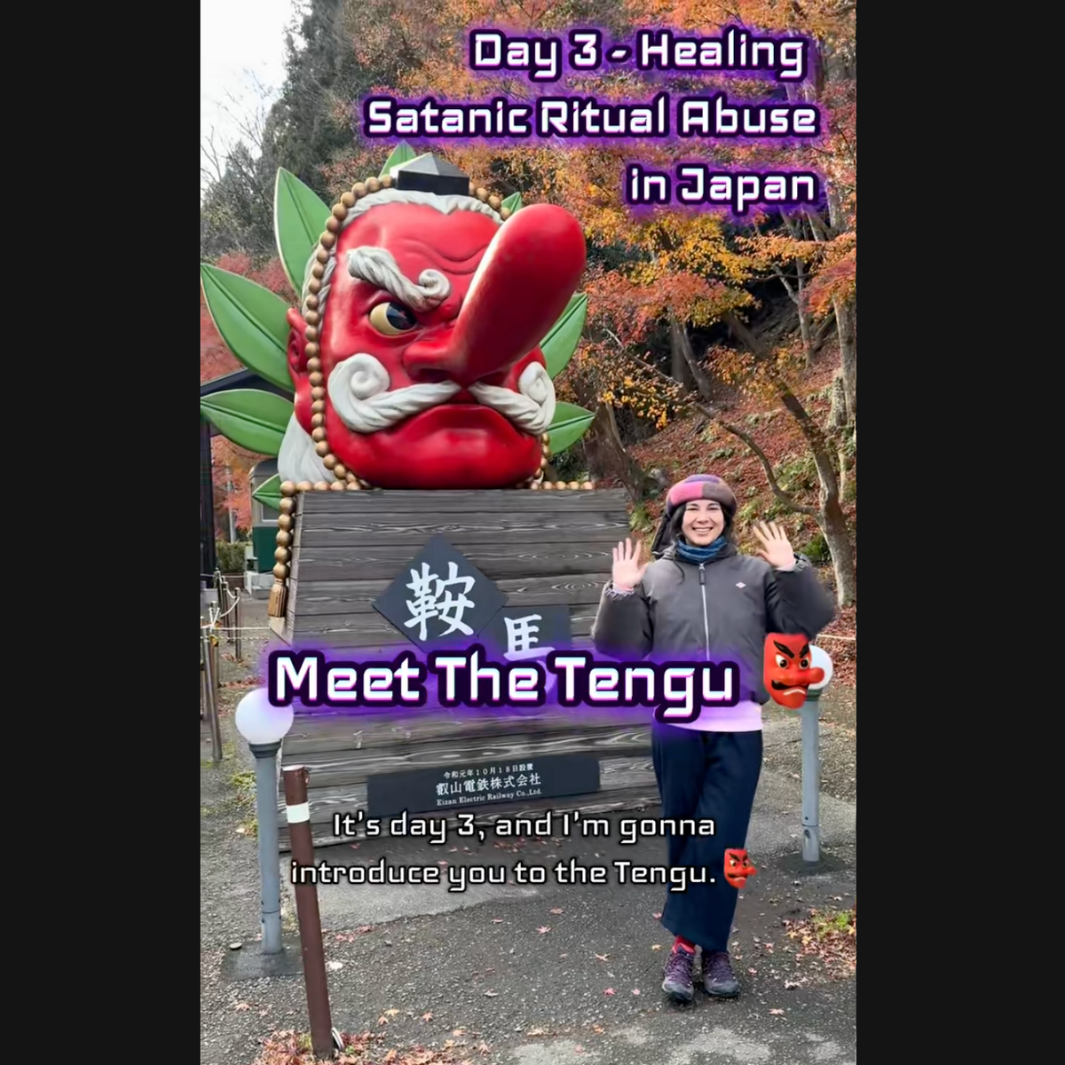 Day 3 of Rein's #21DayChallenge : Meet the Tengu